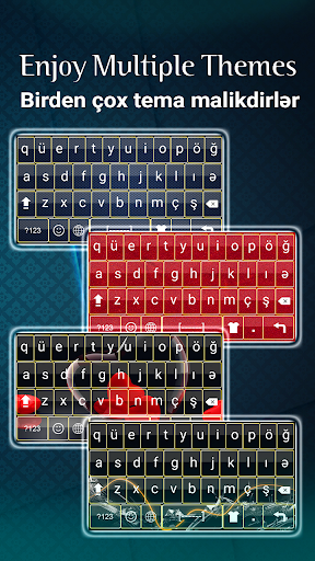 Azerbaijani Keyboard - Azeri English Keyboard