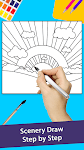 screenshot of Scenery Draw Step by Step