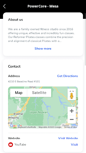 Android application PowerCore screenshort