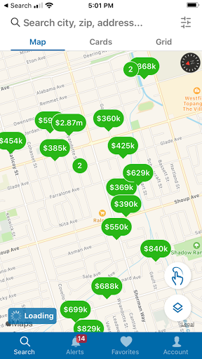 Android application Real Estate in Real Life screenshort