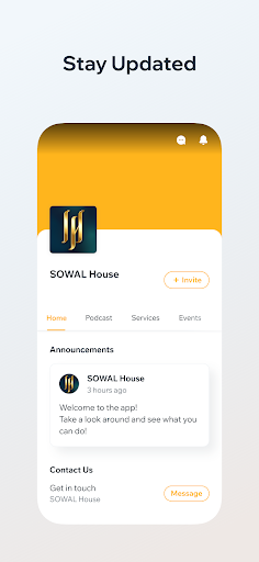 Android application SOWAL House screenshort
