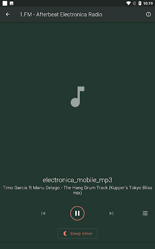 Electronic Music Radio Screen 3