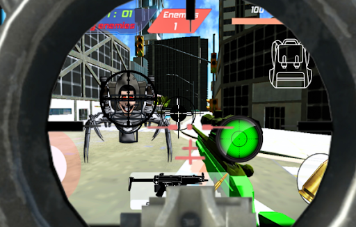 Android application Toilet shooter's fps screenshort