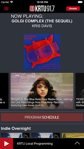 KRTU Screen 2