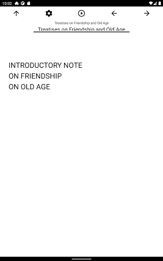 Book, Treatises on Friendship and Old Age