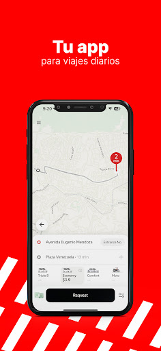 Android application BipBip Rides screenshort