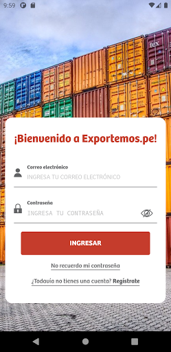 Android application Exportemos.pe screenshort