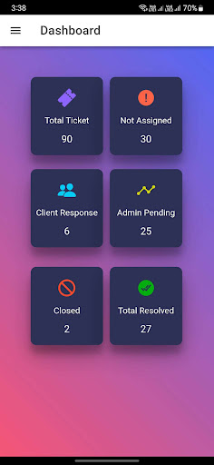 Android application Pro-Ticket screenshort