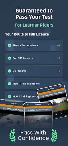 Motorcycle Training Screen 3