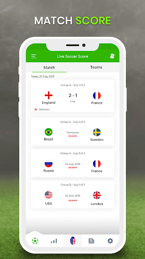 Football Live Score  Soccer