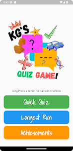 KG Quiz Game