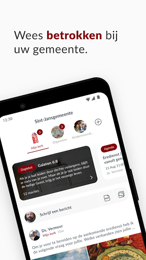 Android application Sint-Jansgemeente screenshort