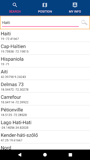 Haiti GPS Nautical Charts Screen 2