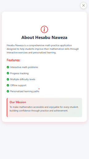 Hesabu Naweza Maths Practice