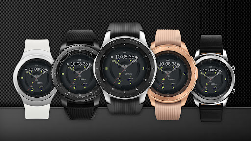 Android application Flat Vortex For Wear OS screenshort