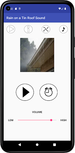 Rain on a Tin Roof Sound Screenshot 4 - AppWisp.com