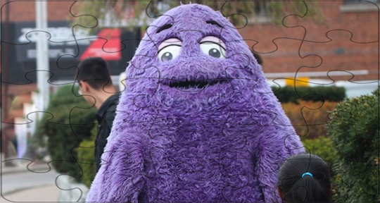 grimace shake game puzzle