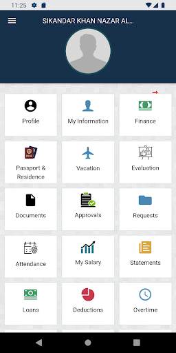 Android application MyTPH screenshort