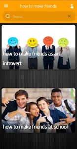 how to make friends