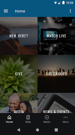 Android application The Spirit Church screenshort