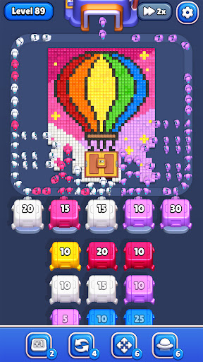 Bot Flow! Pixel Cube Blast screenshot