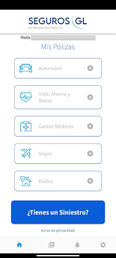 Seguros GL Screen 2