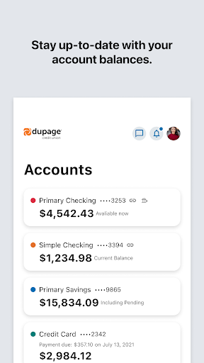 DuPage Credit Union Screen 3
