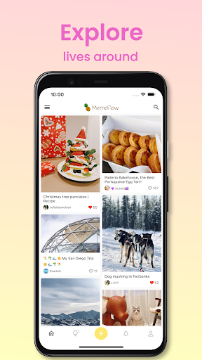 Android application MemoFlow screenshort