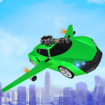Cover Image of Download Flying Car Driving & Shooting  APK