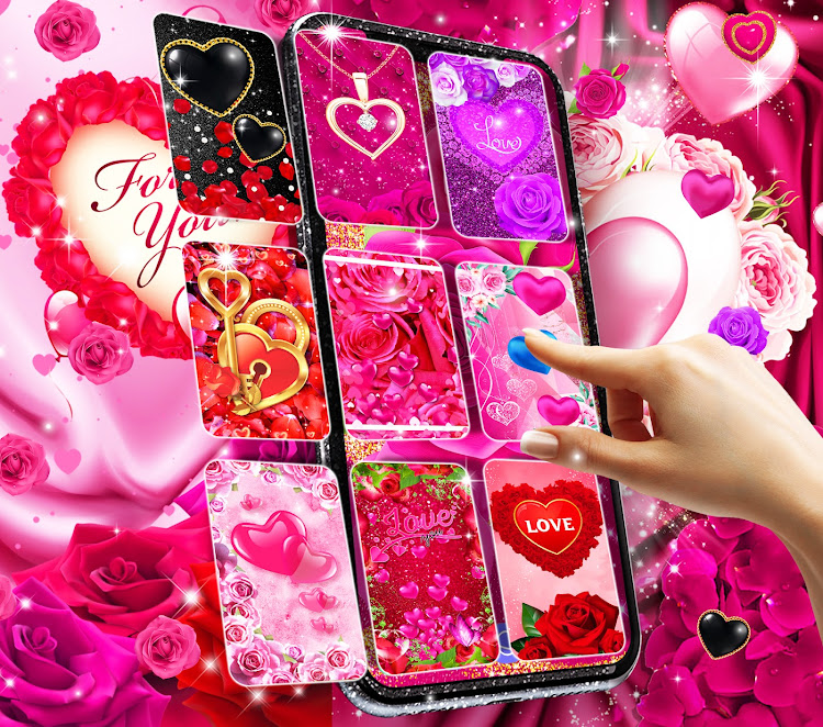 Wallpaper hd rose love by HD Wallpaper themes - (Android Apps) — AppAgg
