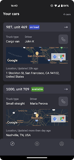 Android application ALTEK Owners screenshort