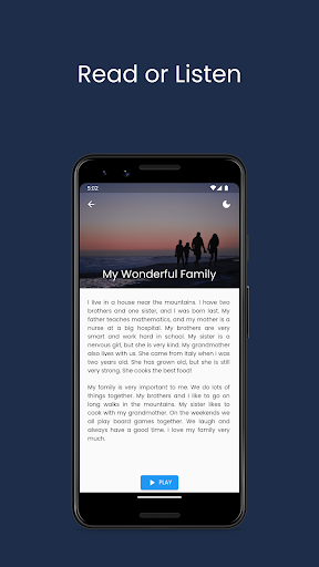English Reading Screen 3