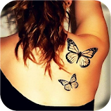 Hand Tattoo Designs Girls - Butterfly, Love Tattoo icon