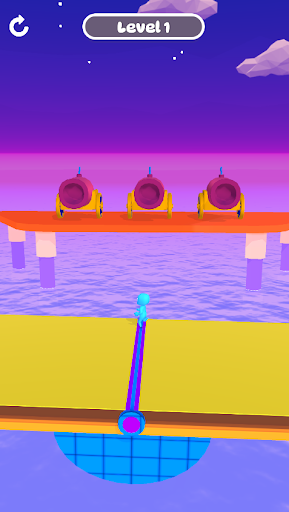 Projectile Knockdown 3D Screen 3
