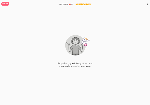 Android application HUBBO POS TDS screenshort