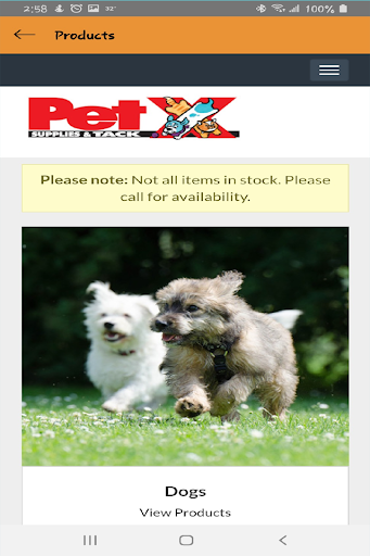 Pet X Supplies and Tack Screen 3
