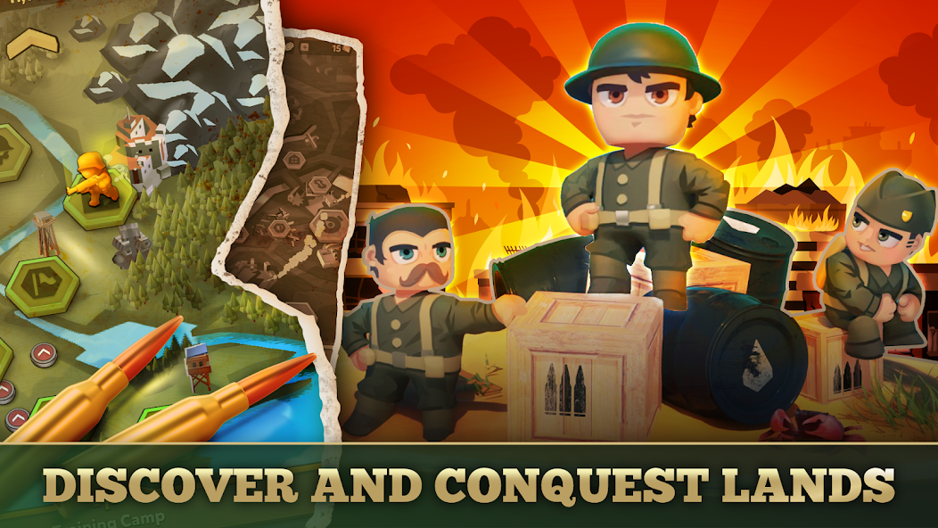 War Hex: Army men & tactics 0.2.22 APK + Mod (Unlimited money) for Android
