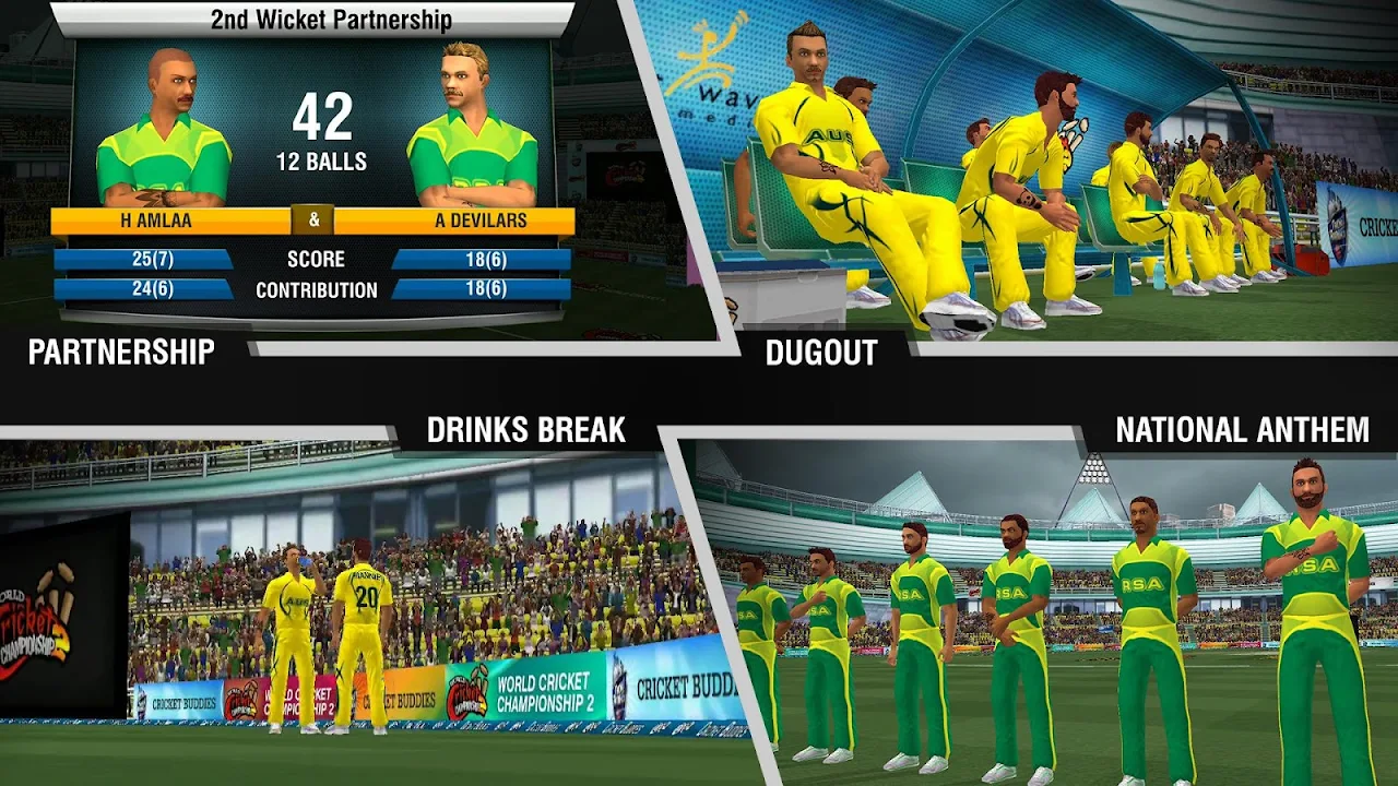 Download World Cricket Championship 2 (MOD Unlimited Coins)