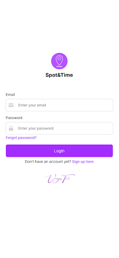 Android application Spot&Time screenshort