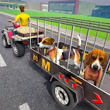 ATV Bike Dog Transporter cart icon