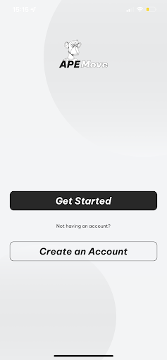 Android application ApeMove screenshort