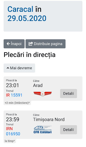 Mersul Trenurilor - Studenție Screen 2