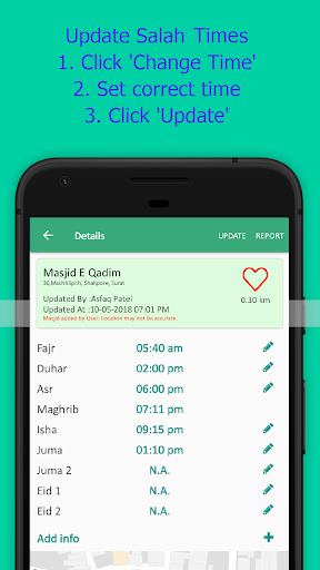 Salah Nearby Prayer times -Sa