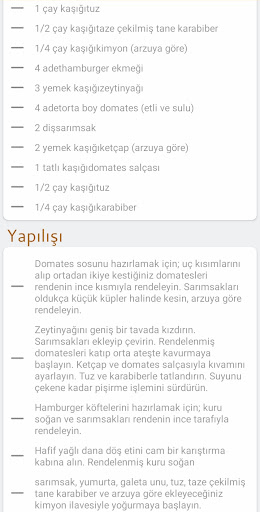 Hamburger Tarifleri Screen 2