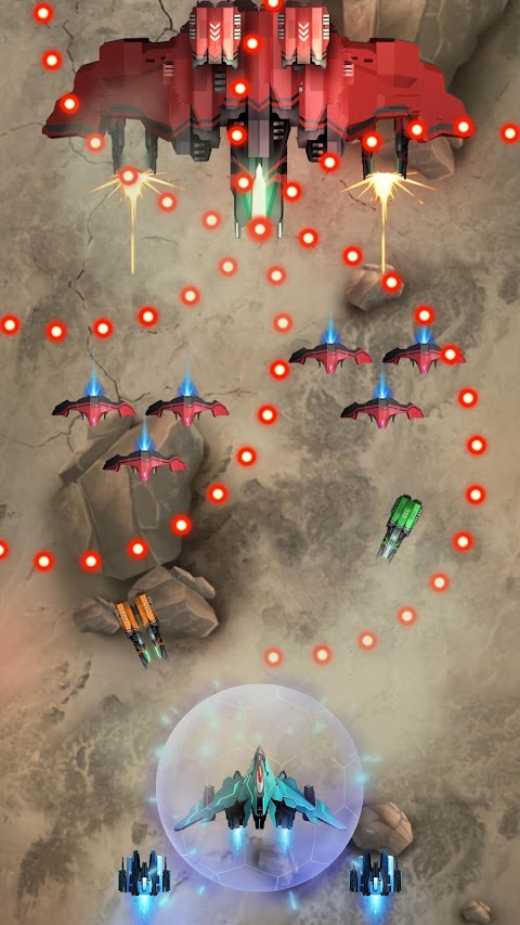 宇宙戦争：宇宙船シューティングゲームのおすすめ画像4