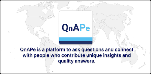 Android application QnAPe: the knowledge platform screenshort