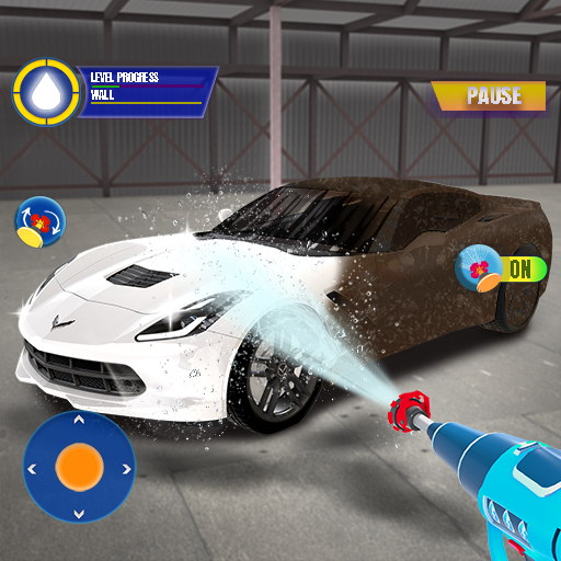 Power Car Wash Simulator Game logo