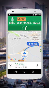Navegación para Google Maps Go Screenshot