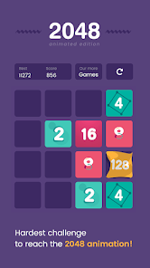 2048 game - Animated edition