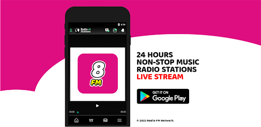 Android application 8FM: 8 FM Radio Station Online screenshort